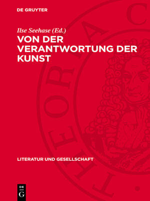 cover image of Von der Verantwortung der Kunst